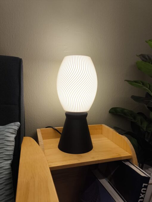 The LUUMI Wave Lamp: A Dance of Sustainable Design and Modern Innovation - Image 4