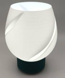 3D printed rechargeable lamp